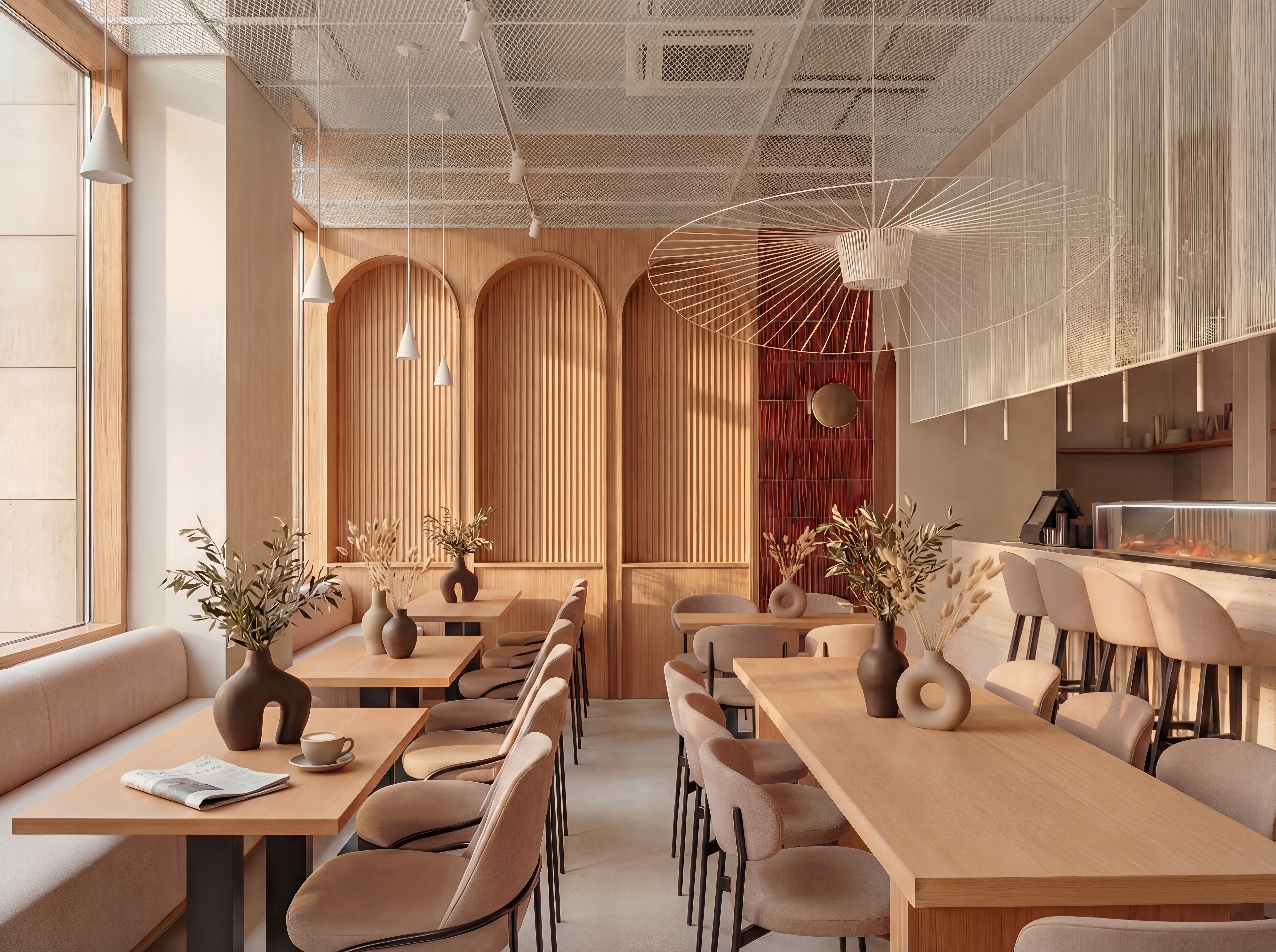 Dterra — restaurant space visualization