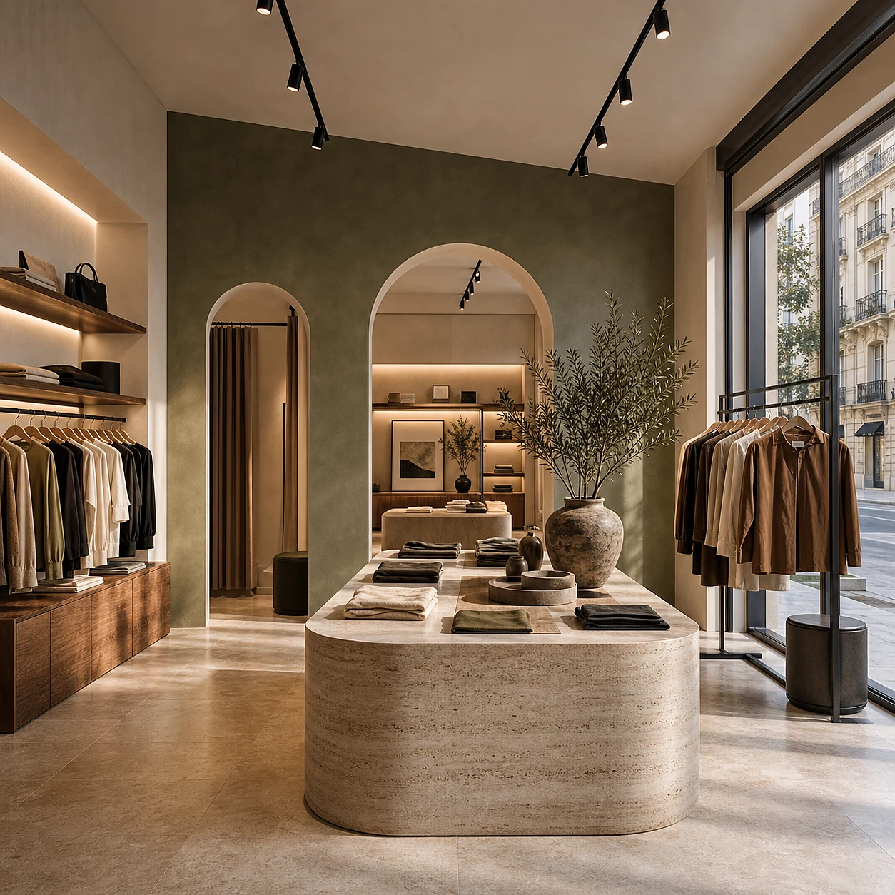 Σχεδιασμός καταστημάτων και χώρων retail