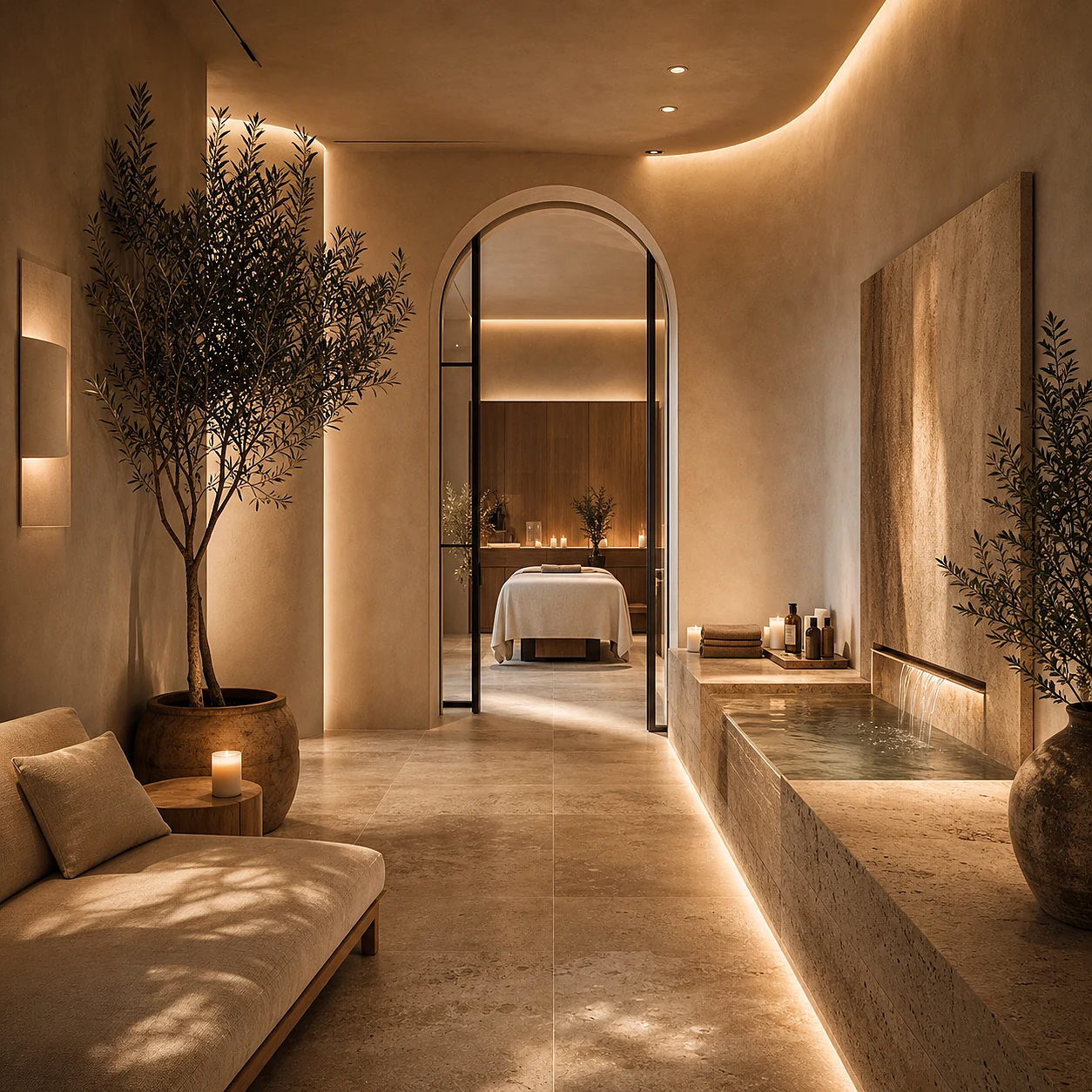Σχεδιασμός spa και χώρων wellness